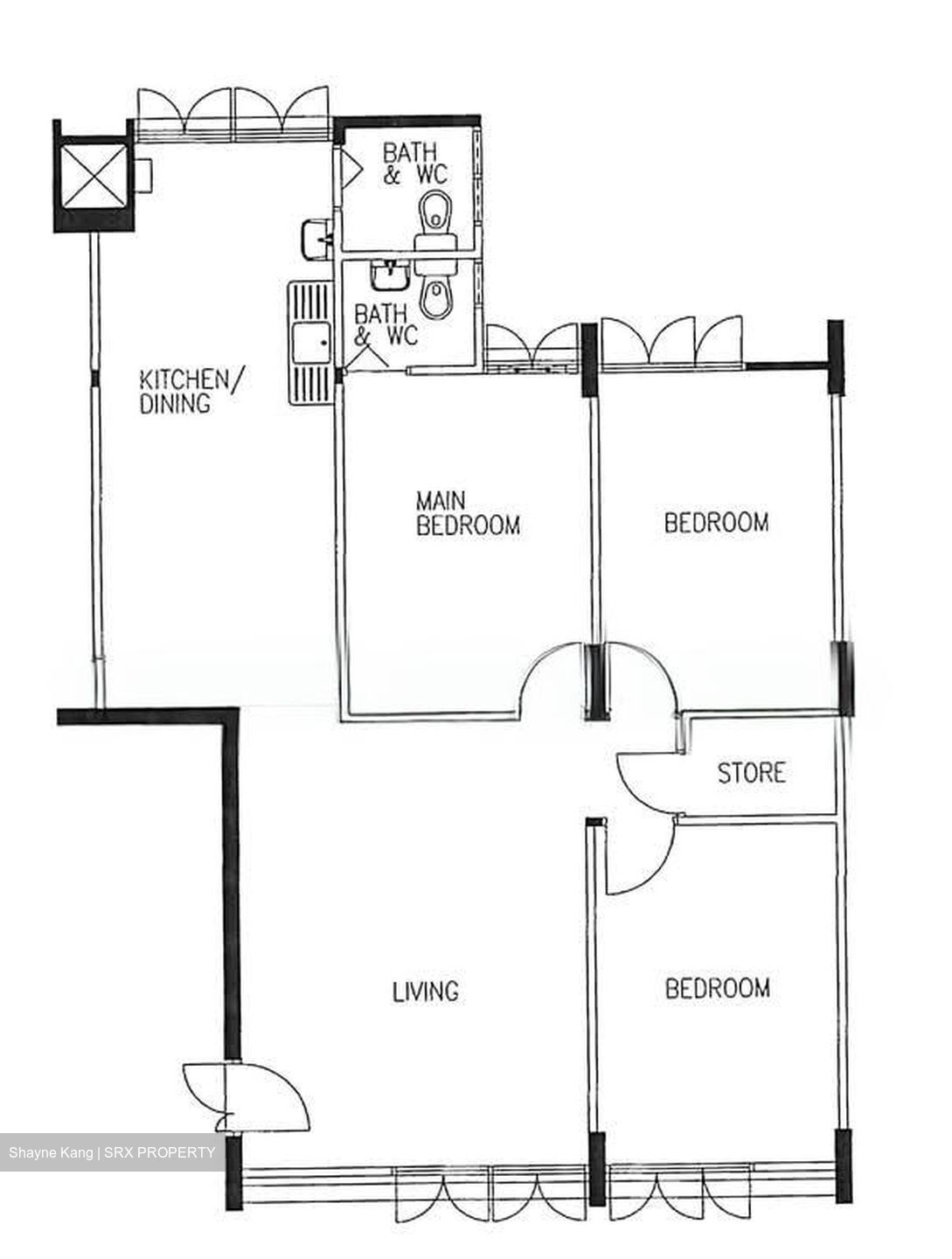 Blk 25 Teck Whye Heights II (Choa Chu Kang), HDB 4 Rooms #603759521